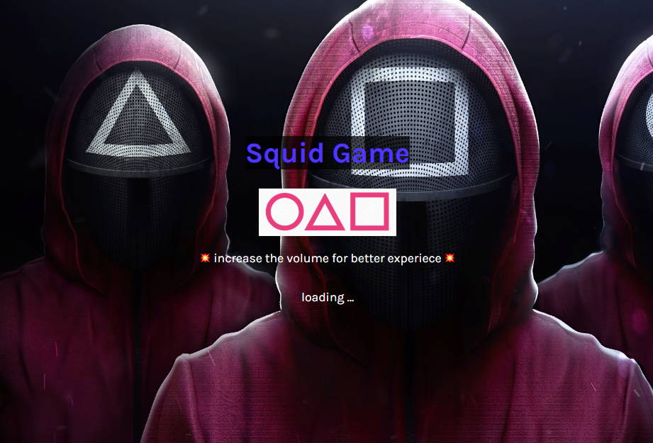 Tenzies SquidGame Project Screenshot
